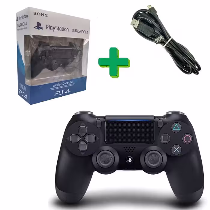 دسته PS4 فیک با باتری 1000 میلی آمپر