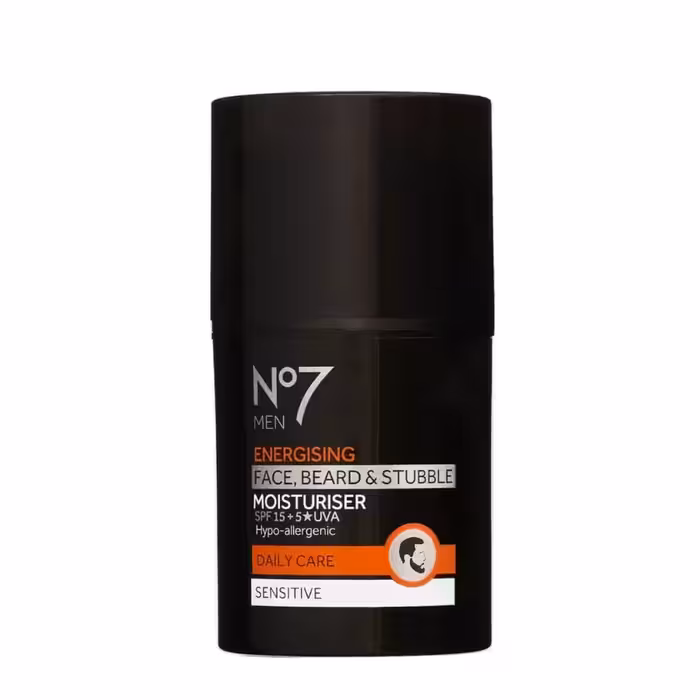 قیمت و خرید مرطوب کننده ریش و ته ریش مردانه نامبر سون مدل Men Energising Face, Beard &amp; Stubble Moisturiser SPF15 50ml اورجینال