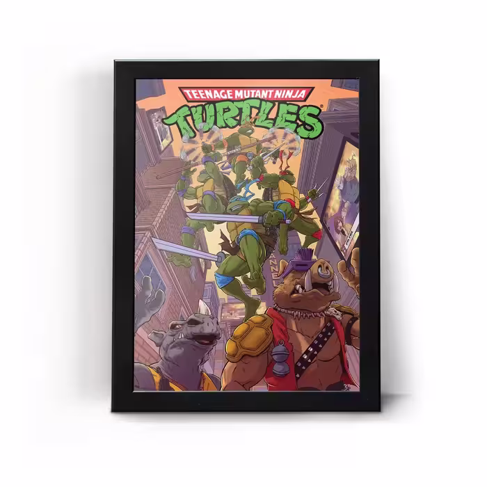 تابلو قاب لاکپشتهای نینجا Teenage Mutant Ninja Turtles