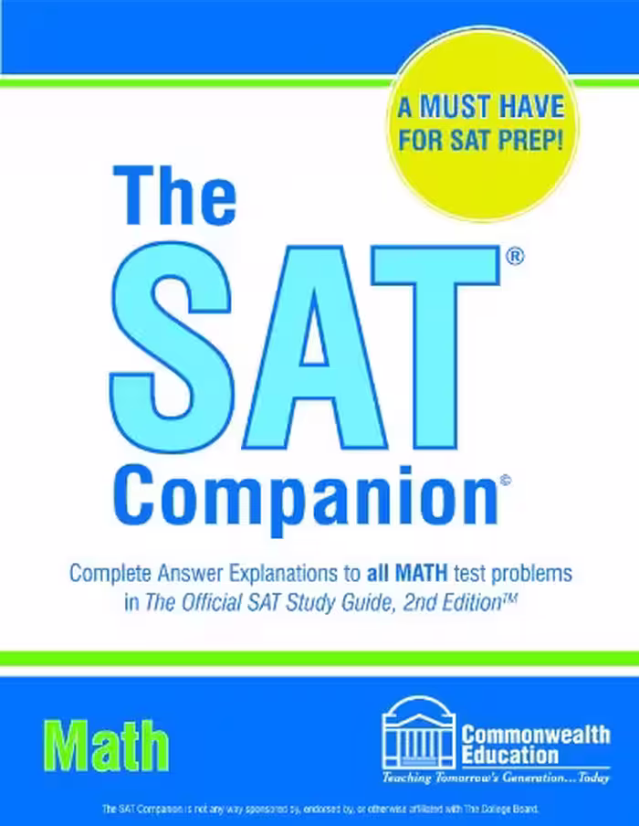 خرید و دانلود نسخه کامل کتاب The SAT Companion: Math