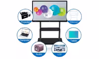 تلویزیون لمسی 86 اینچ Ditoss مدل 86s با کیفیت 4K