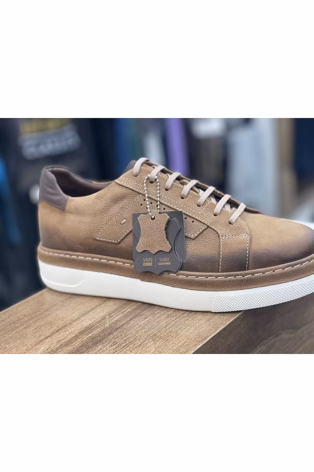 کفش های کژوال مردانه 100 ٪ مخصوص بژ Altınyıldız Classics