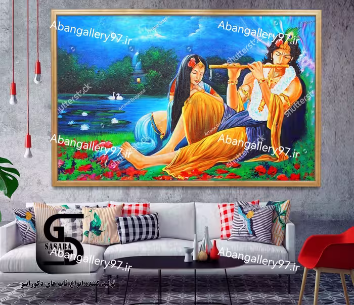 تابلو دکوراتیو هنری، ابعاد 70x50 سانتی‌متر، درجه 1