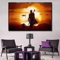 تابلو طرح THE MANDALORIAN