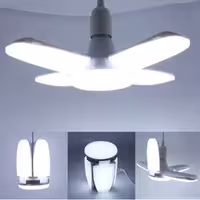 لامپ ال ای دی 50 وات هالی استار مدل FAN BULB FOUR BLADE 4 in 1 پایه E27
