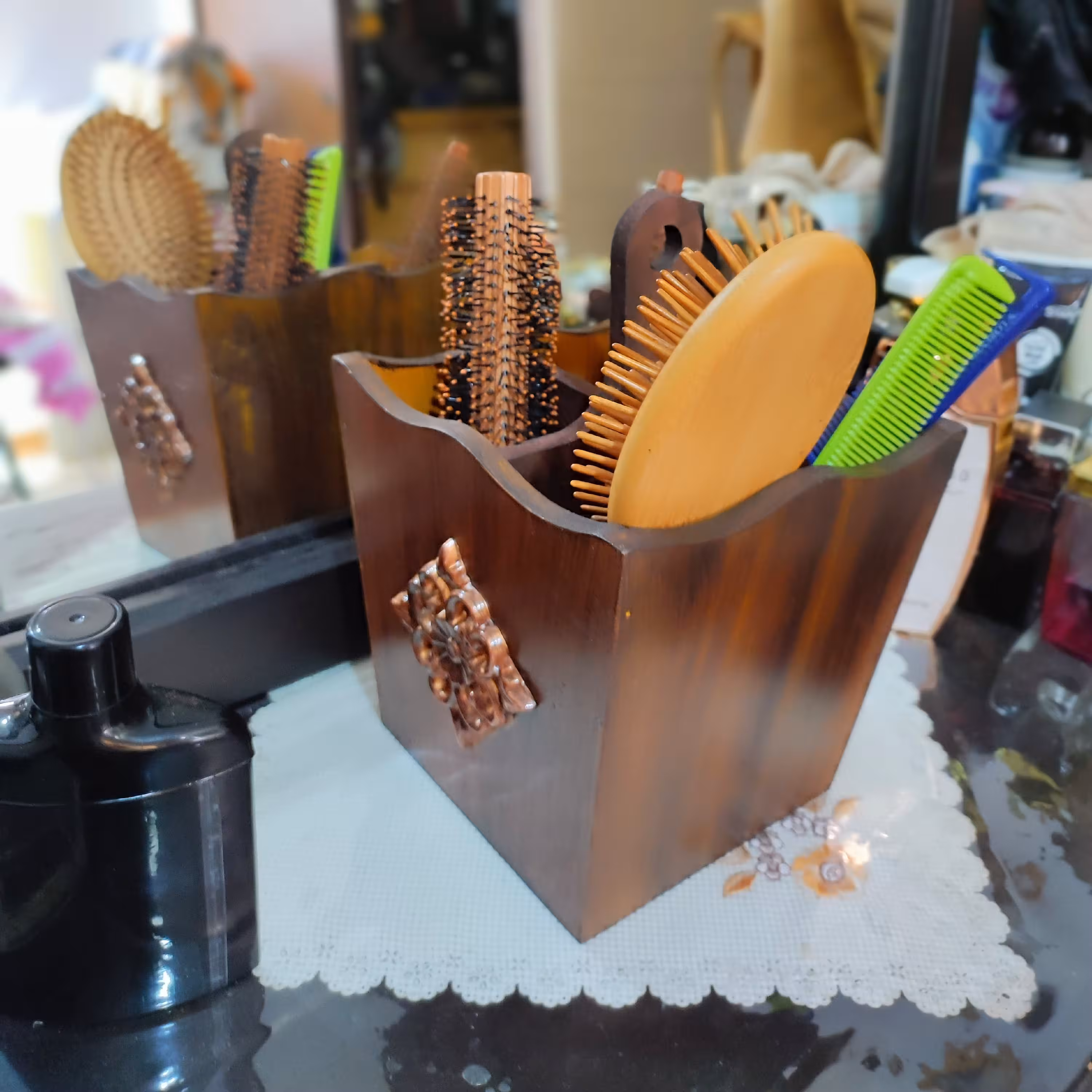 باکس چوبی چند منظوره 4قسمتی