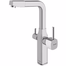 شیر ظرفشویی کروم مات یونیک دو منظوره شودر