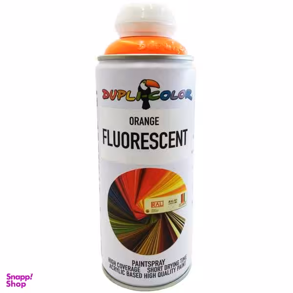 اسپری رنگ فلورسنت دوپلی کالر (Dupli-Color) مدل ORANGE حجم 400 میلی لیتر