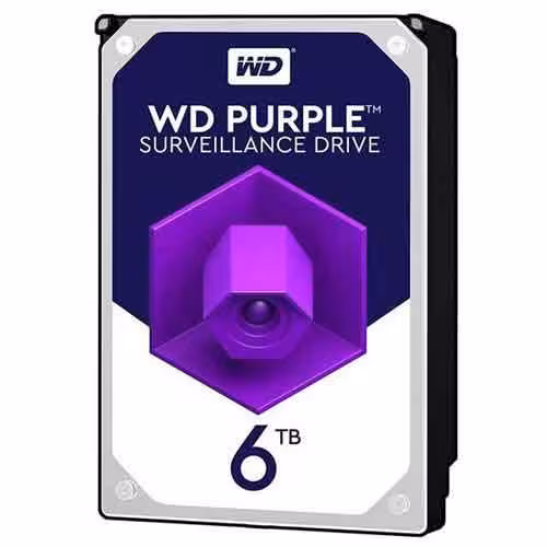 هارددیسک اینترنال وسترن دیجیتال 6TB مدل Purple W Western Digital