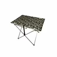 میز مسافرتی تاشو پارچه ای APD طرح ارتشی