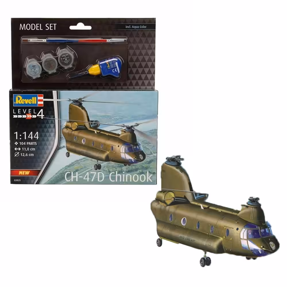 کیت ساختنی بالگرد Revell مدل CH-47D Chinook