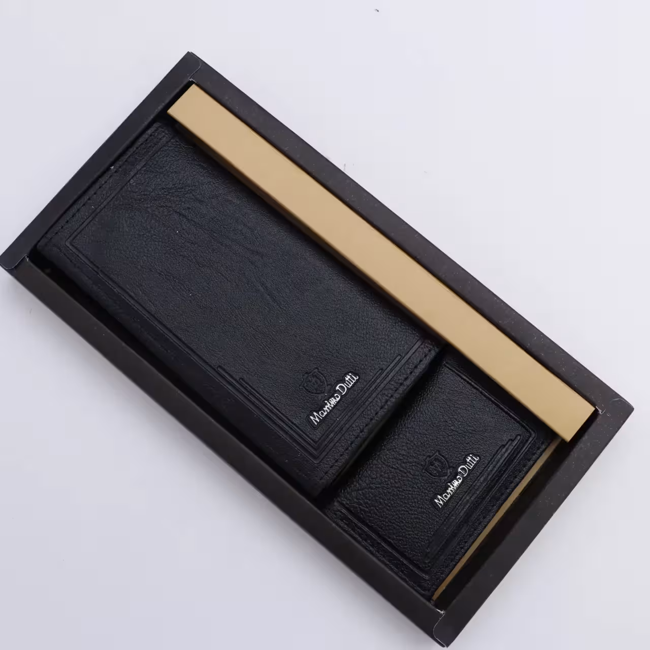 ست دو تیکه مردانه کیف کتی مشکی 38559