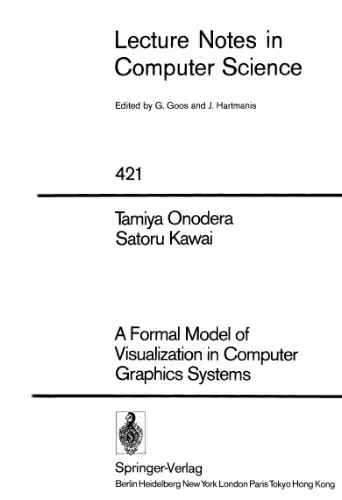 خرید و دانلود نسخه کامل کتاب A Formal Model of Visualization in Computer Graphics Systems