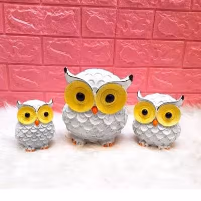 جغد 3تایی تپل