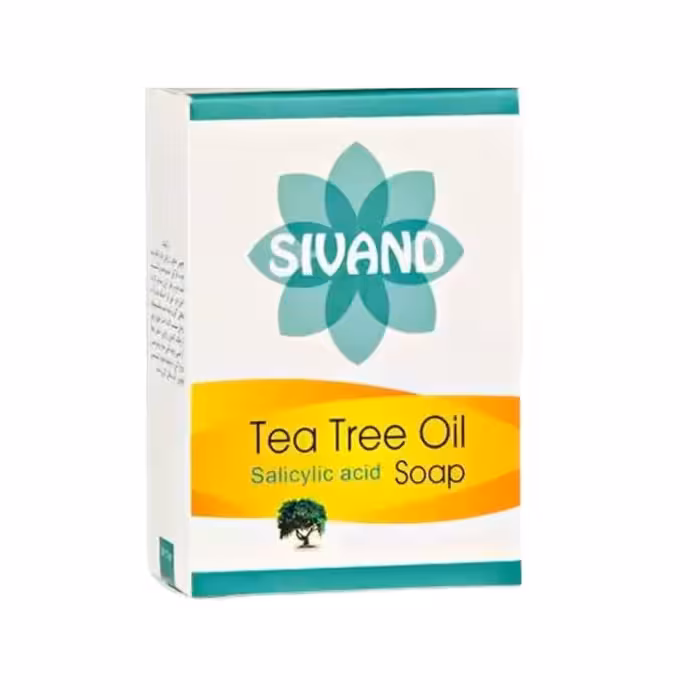 صابون ضد جوش روغن درخت چای سیوند (لایه بردار و آکنه)