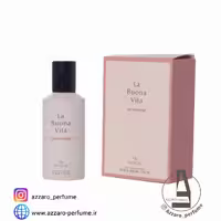 ادکلن زنانه  لا ویه است بله  LA BUONA VITA برند آلفالئو حجم 50 میل