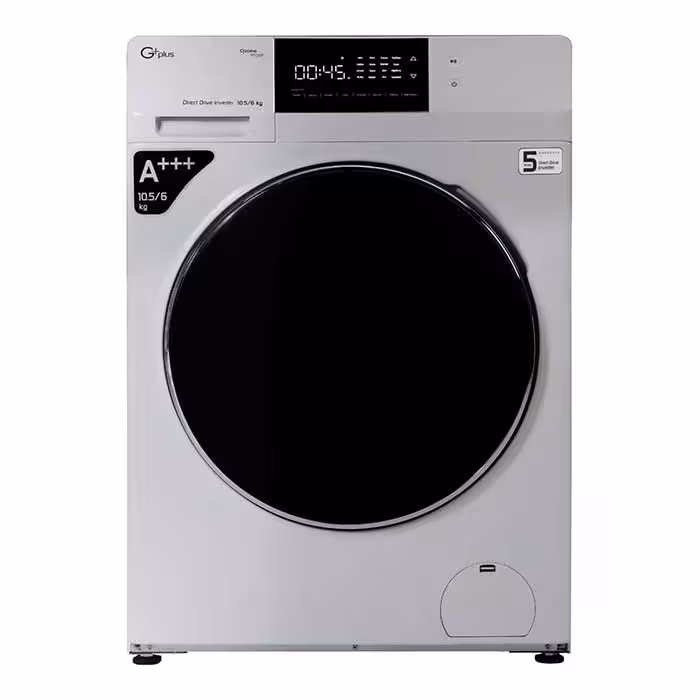 ماشین لباسشویی جی پلاس 10.5 کیلویی مدل GWM-KD1049S