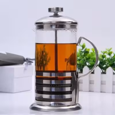 فرنچ پرس استیل 600m