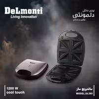 ساندویچ ساز 3 کاره دلمونتی مدل DL590 با ضمانت 18 ماهه