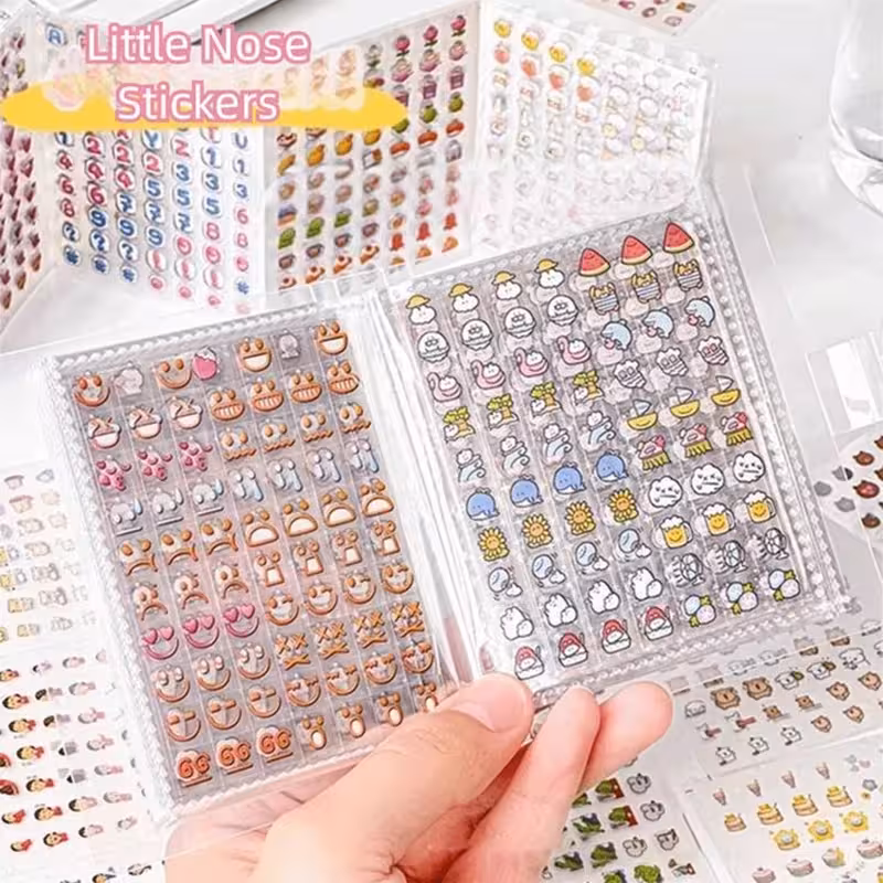 دفترچه استیکر 1680 تایی فانتزی