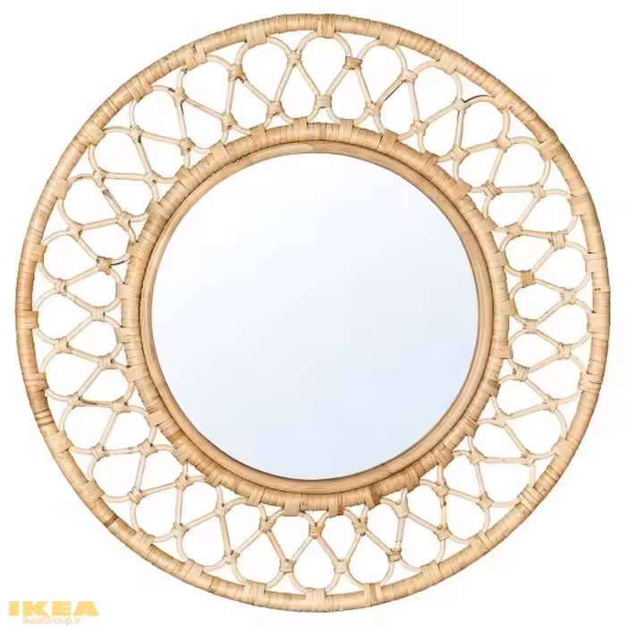 آینه حصیری مدل GRINSBOL | برند ایکیا | ارسال 15 الی 20 روز کاری