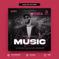 فایل لایه باز کاور موزیک کد23