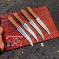 چاقو فیله بری استیل دسته کاچو ساخت زنجان برند مروارید