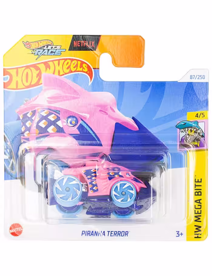 ماشین دکوری مدل Piranha Terror Pink برند Hot Wheels