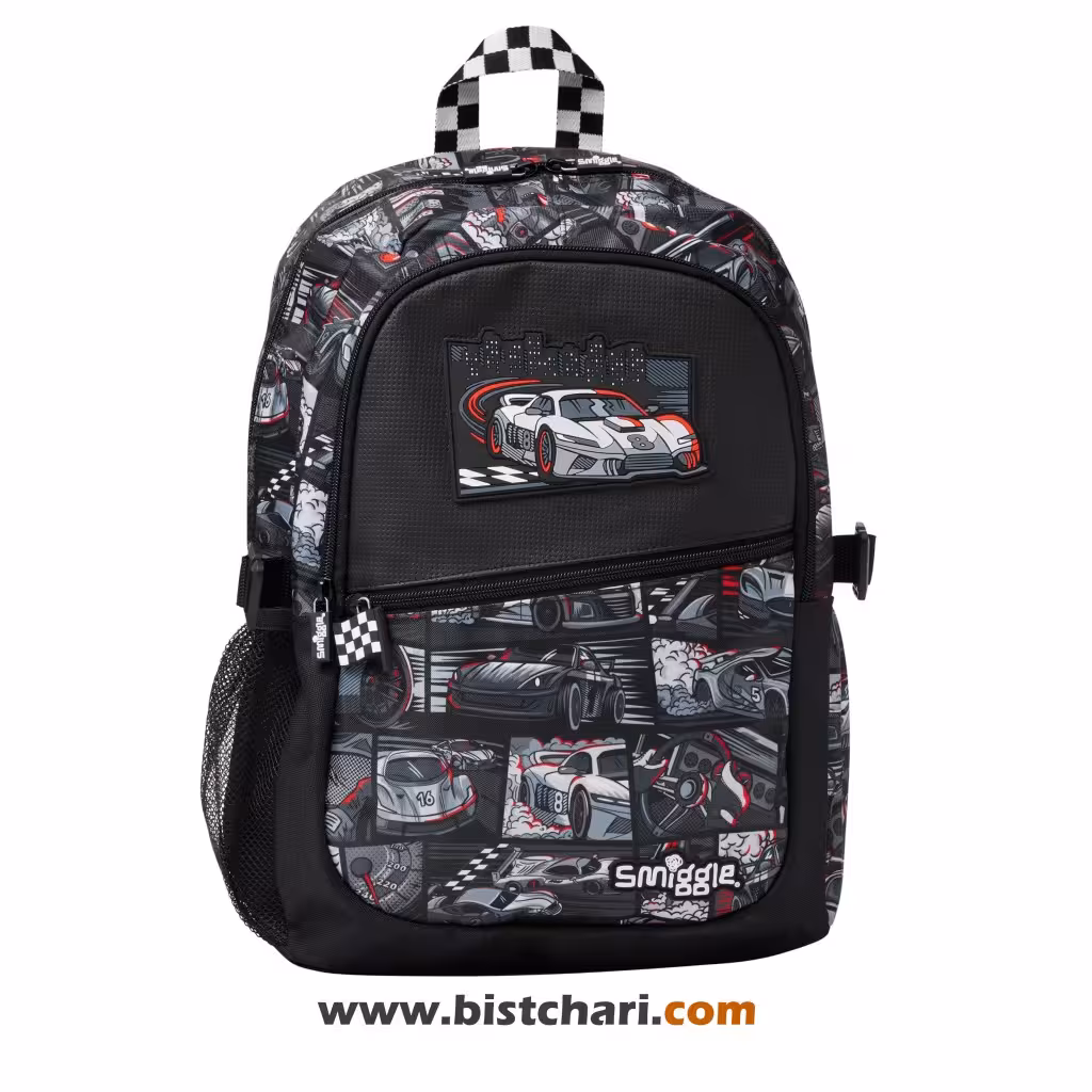 کوله پشتی مدل Racingcar (Limitless Attach Backpack) برند اسمیگل Smiggle
