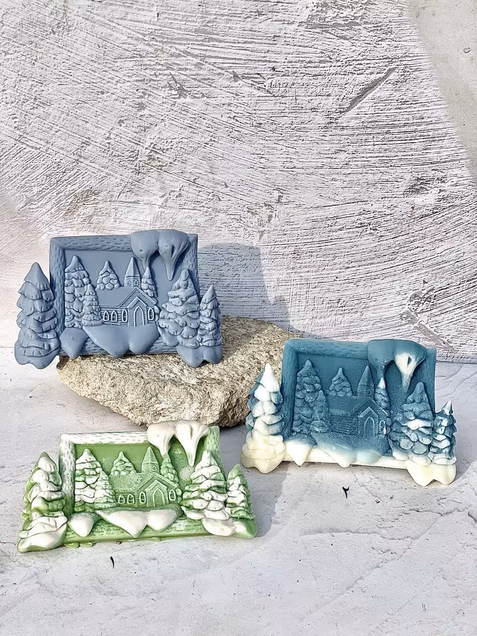 قالب سیلیکونی تابلوی زمستانی