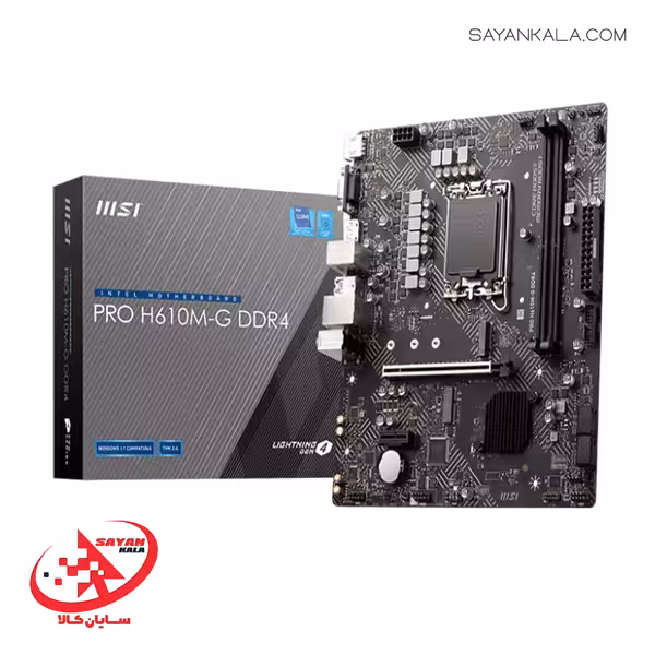 مادربرد ام اس آی مدل MOTHERBOARD MSI PRO H610M G DDR4