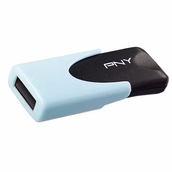 فلش مموری پی ان وای مدل Attach 4 ظرفیت 16 گیگابایت Blue