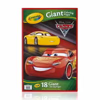 کتاب نقاشی کرایولا Crayola طرح Cars