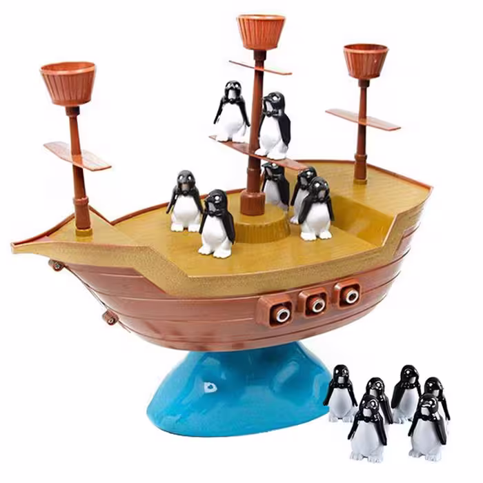 بازی فکری طرح کشتی دزدان دریایی مدل Pirate Boat