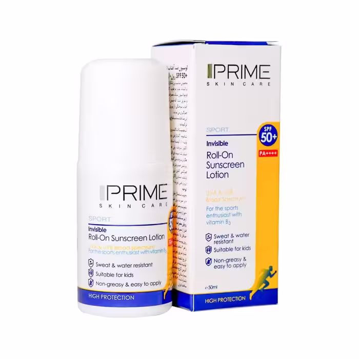 لوسیون ضد آفتاب رول آن  SPF50 پریم – Prime