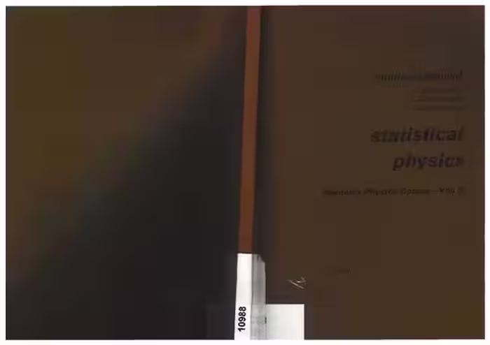 خرید و دانلود نسخه کامل کتاب Statistical Physics: Berkeley Physics Course, Solutions manual