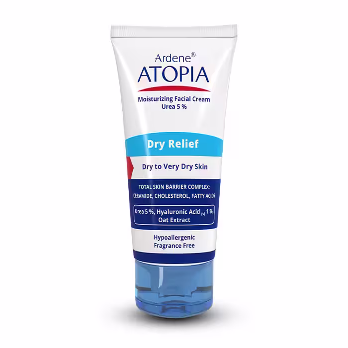 کرم مرطوب کننده قوی صورت حاوی 5% اوره اتوپیا آردن {مدل Dry Relief } 50ml