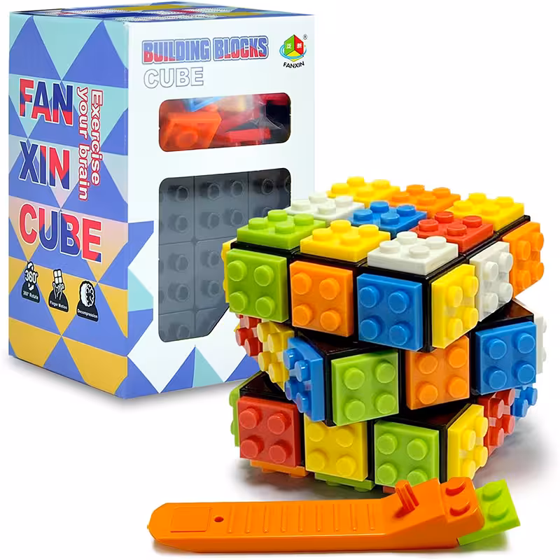 روبیک 3X3 برند فانکسین طرح لگو کد FX7780