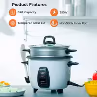 پلوپز تک کاره جیپاس مدل 4324 | Geepas Rice Cooker