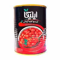 کنسرو لوبیا چیتی با سس گوجه فرنگی ایلیکا 380 گرمی