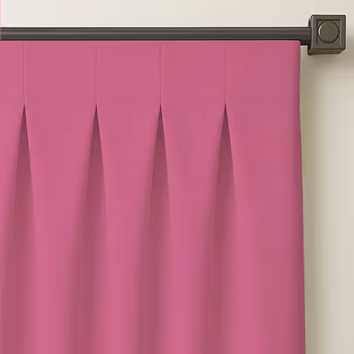 پرده پلیسه حریر بافت دار ارغوانی