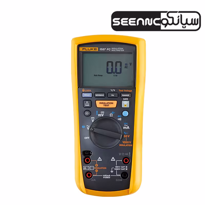 میگر مولتی متر پیشرفته دیجیتال فلوک مدل FLUKE 1587 fc