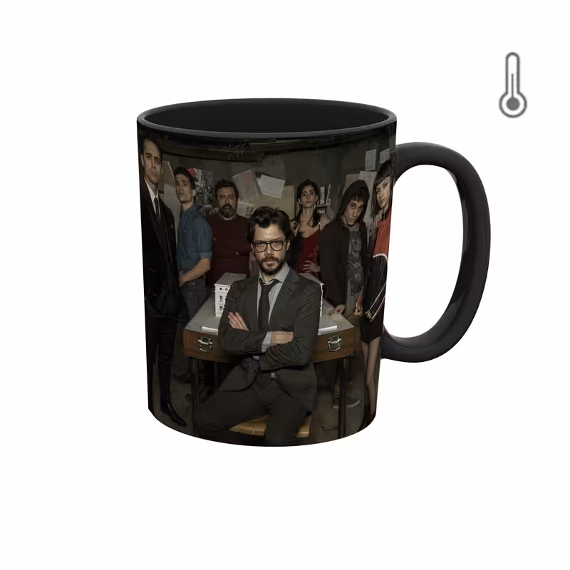 ماگ حرارتی  سریال سرقت پول , مانی هیست کد 8