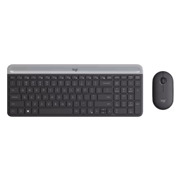 کیبورد و ماوس بی سیم لاجیتک مدل Logitech MK 470 Slim Combo