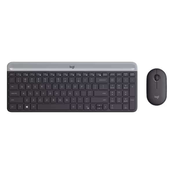 کیبورد و ماوس بی سیم لاجیتک مدل Logitech MK 470 Slim Combo