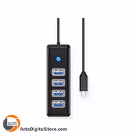 هاب تایپ سی Orico PW4U-C3 Type-C 4Port HUB