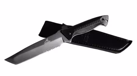 کارد شکاری و تاکتیکال گربر - TANTO black Blade