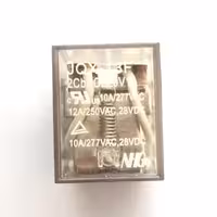 رله 220 ولت دو کنتاکت JQX-13F