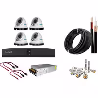 پکیج دوربین مداربسته 4 تایی اسکوو مدل SCOVO SC-AHD CCTV