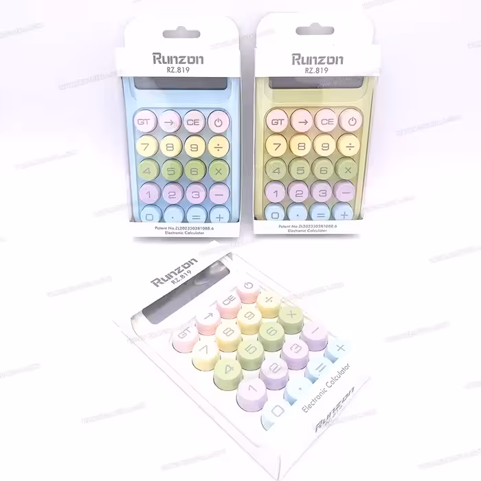 ماشین حساب پاستیلی بدون رادیکال RUNZON RZ.819